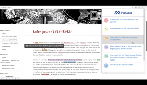 Maluuba Question Generation video