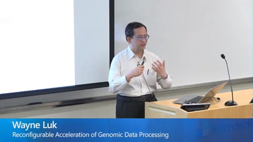 Reconfigurable Acceleration of Genomic Data Processing