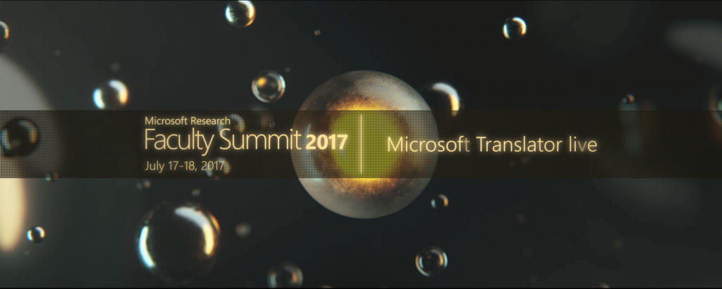 Video Abstract: Microsoft Translator live