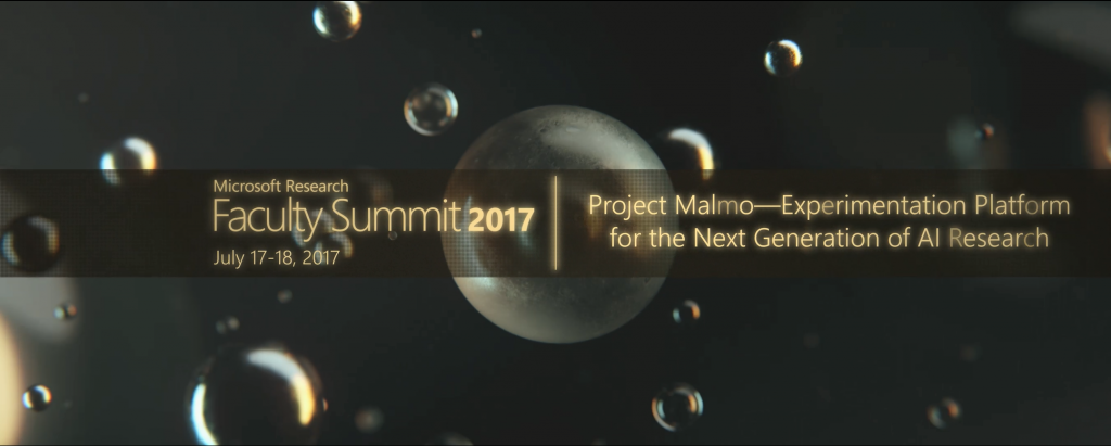 Video Abstract: Project Malmo – Experimentation Platform for the Next Generation of AI Research