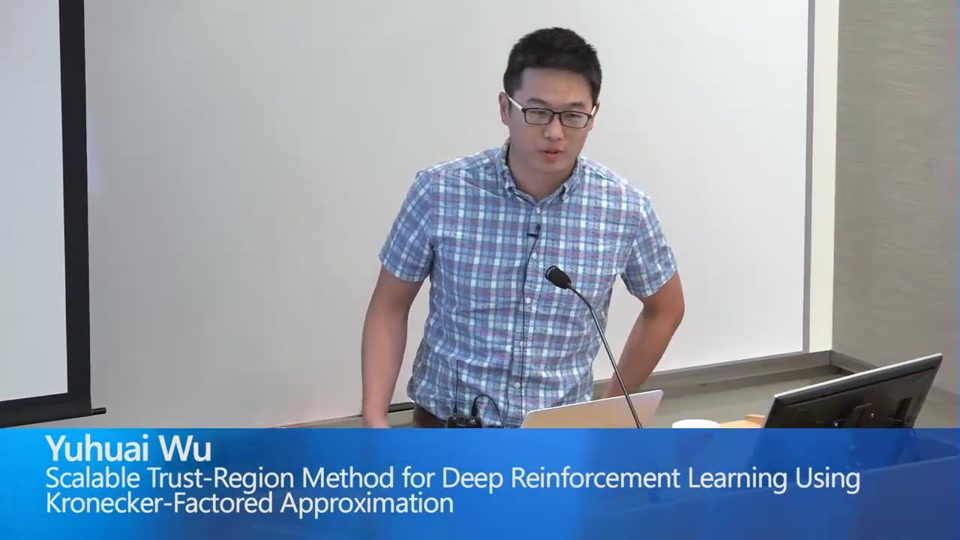 Scalable Trust-Region Method for Deep Reinforcement Learning Using Kronecker-Factored Approximation