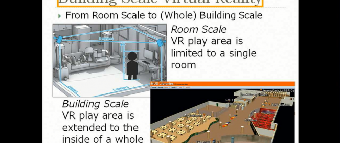 Building Scale VR: Automatically Creating Indoor 3D Maps and its Application to Simulation of Disaster Situations