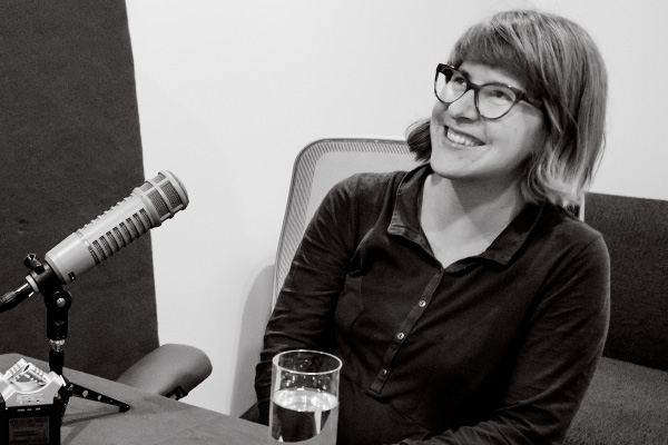 a person sitting on a table