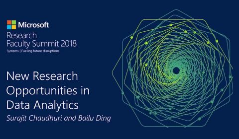 New Research Opportunities in Data Analytics