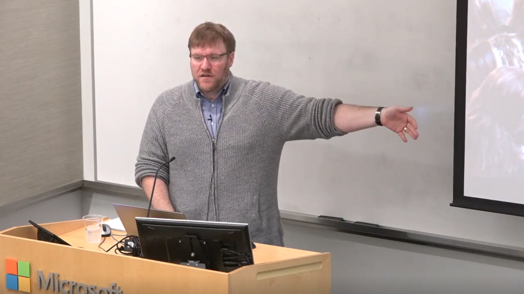 Daniel Wigdor gives talk on Designing and Building Multi-Device Interfaces