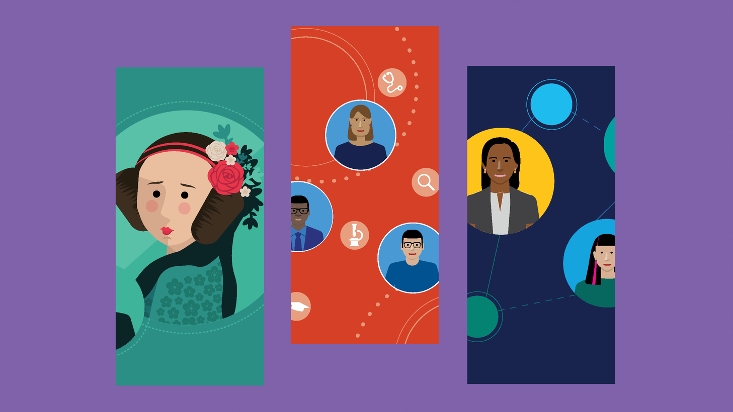 promo for the Ada Lovelace Fellowship, PhD Fellowship, and Dissertation Grant