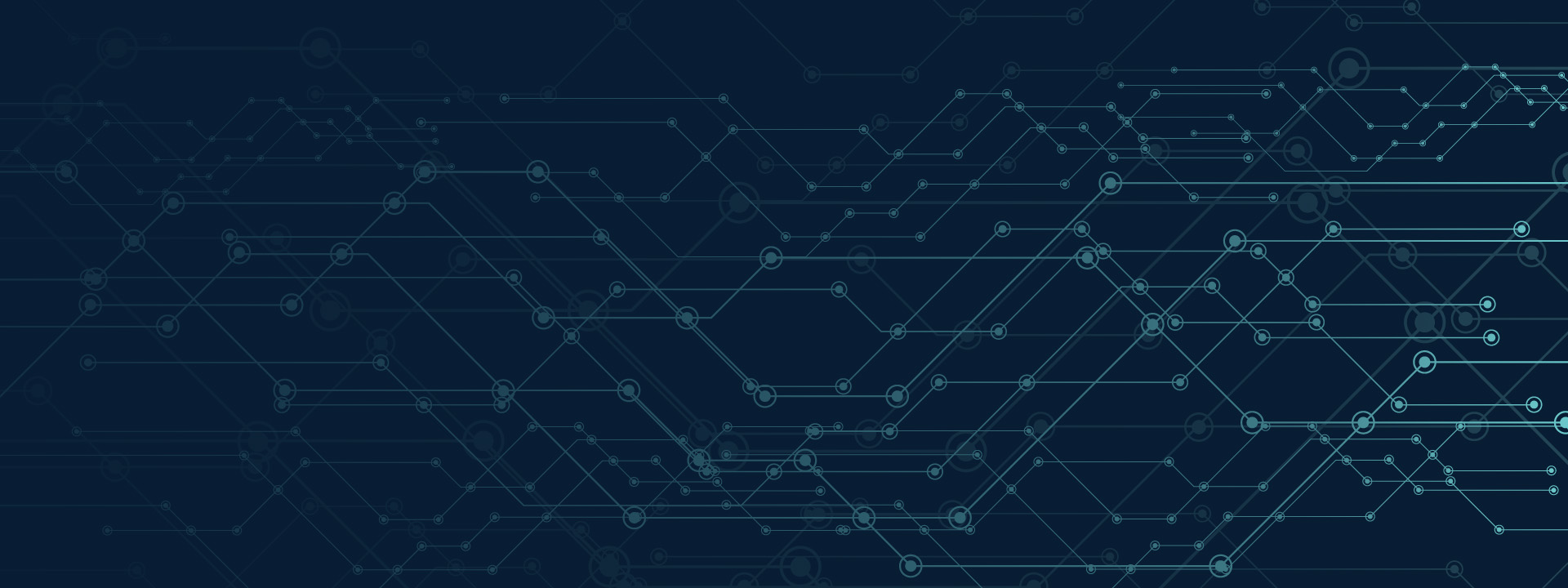 illustration lines at different angles with intersection points representing connected network systems