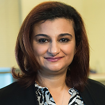 Portrait of Dr. Magy Seif El-Nasr from University of California, Santa Cruz and speaker at the Microsoft Research AI and Gaming Research Summit