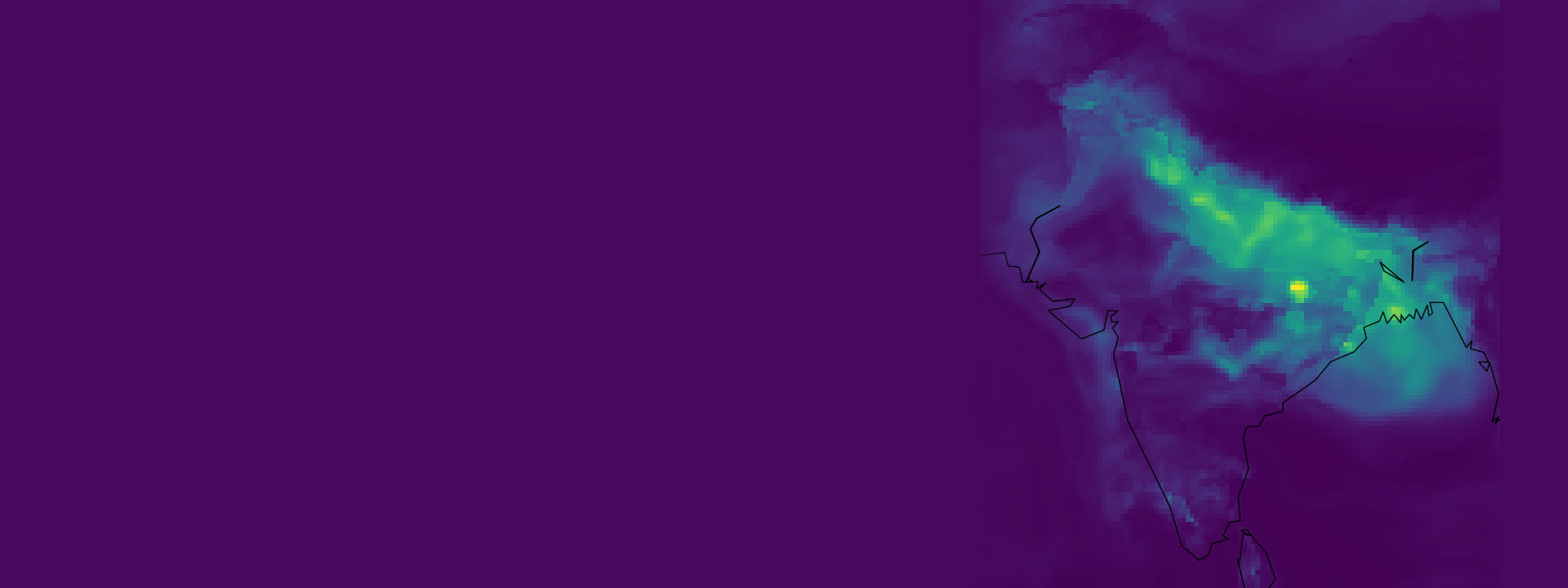 Data Driven Air Pollution header - heatmap