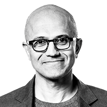 Portrait of Satya Nadella