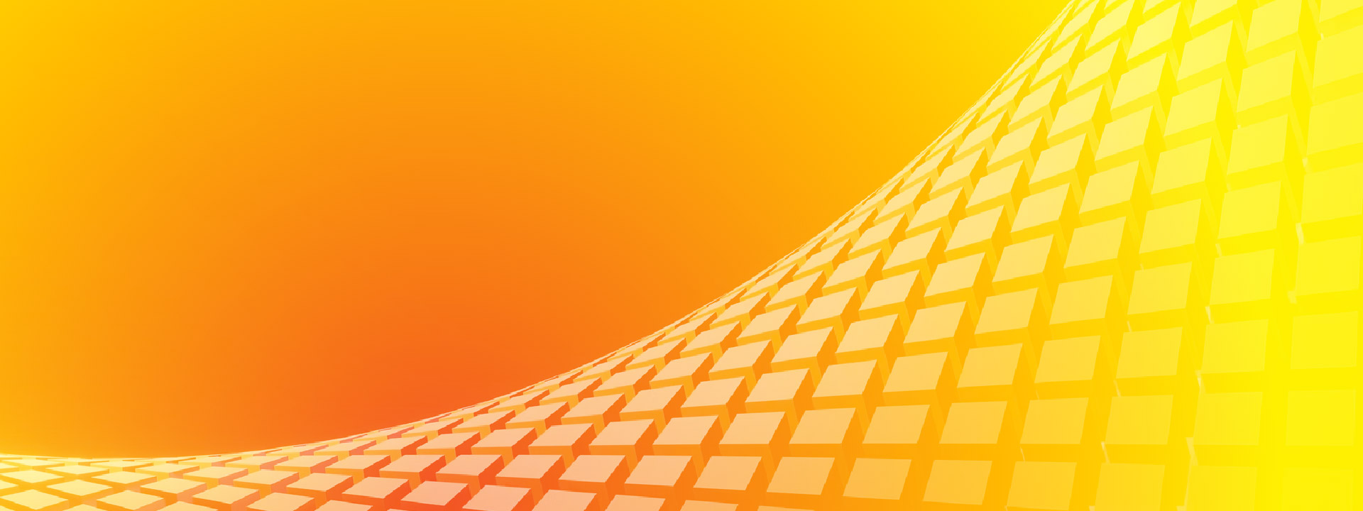 yellow and orange abstract tile banner