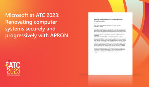 APRON paper presented at ATC 2023