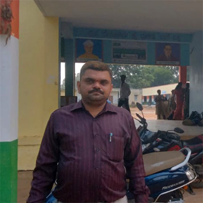 Mr. Gireesh KM posing for the camera