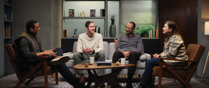 Research Forum January 2024 - panel discussion with Ashley Llorens, Sebastien Bubeck, Ahmed Awadallah, and Ece Kamar