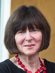 Lenore Blum smiling for the camera