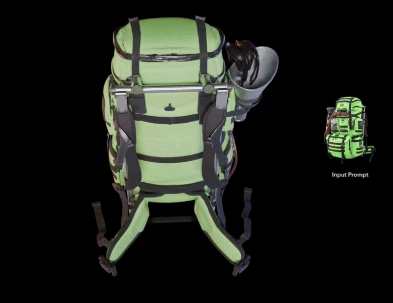 TRELLIS.2 生成的帆布包