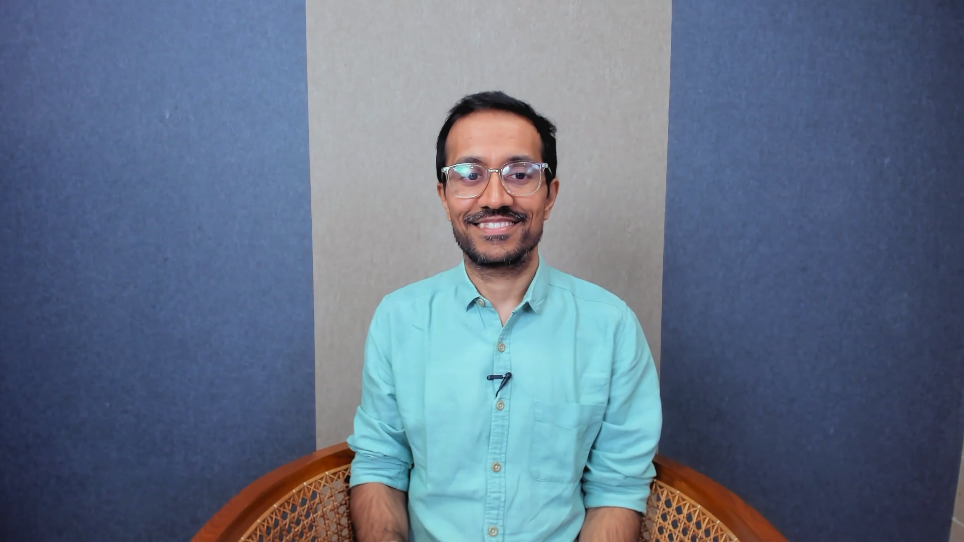 photo of Mohit Jain during the Microsoft Research Forum