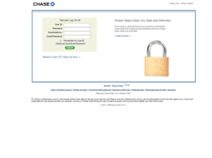 Sample HTML files that mimic online banking sign in pages.