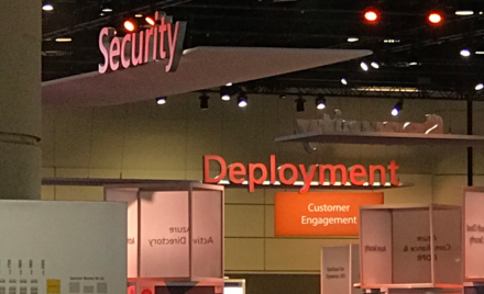 Image taken at the Microsoft Ignite Conference.