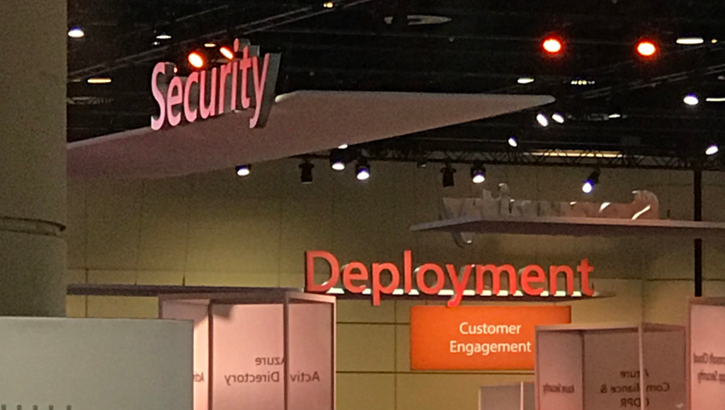 Image taken at the Microsoft Ignite Conference.