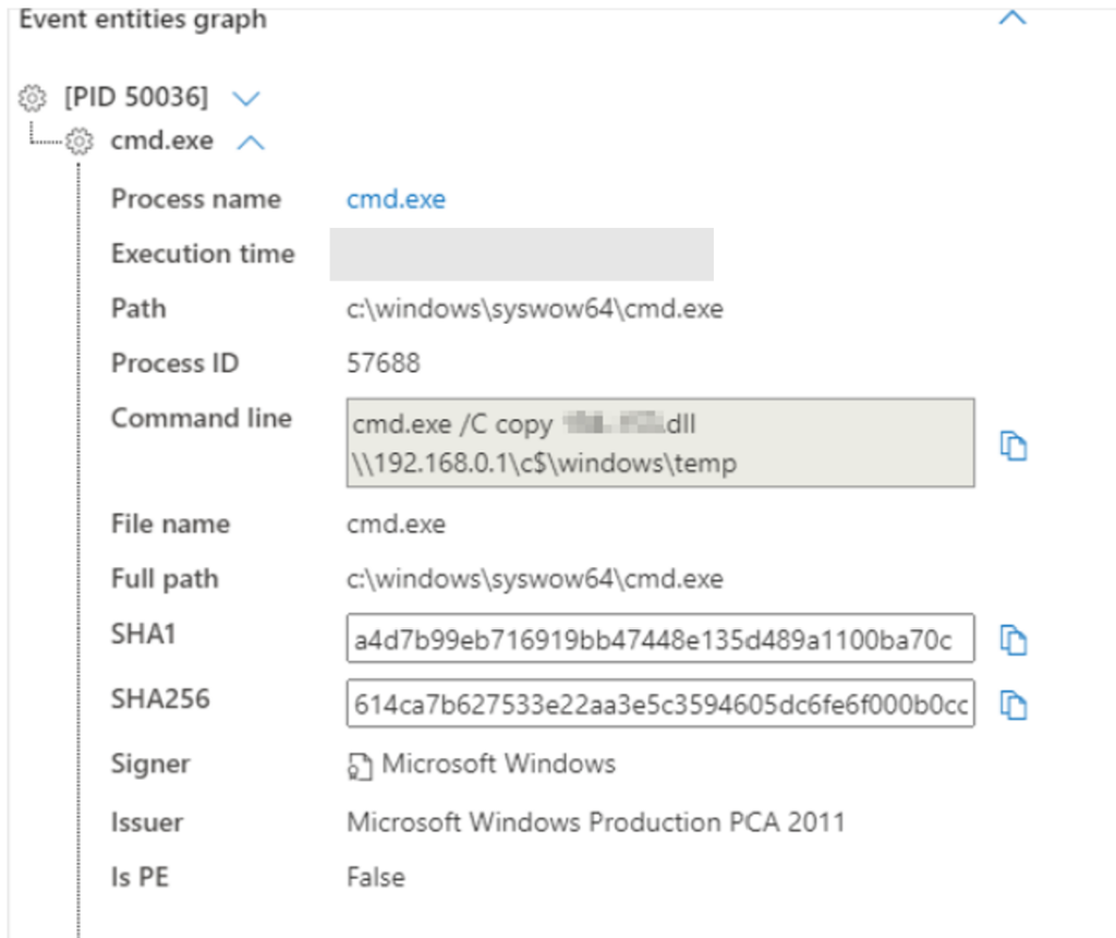 Run cmd.exe as a child process to the EMP compatibility package engine -  AWS End-of-Support Migration Program (EMP) for Windows Server