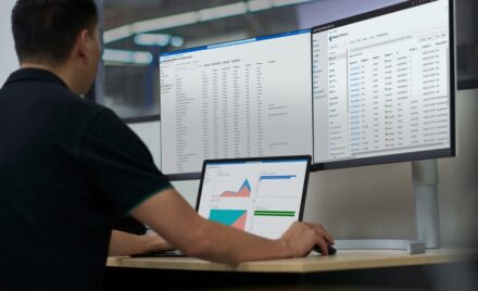 Security practitioner working to investigate threats.