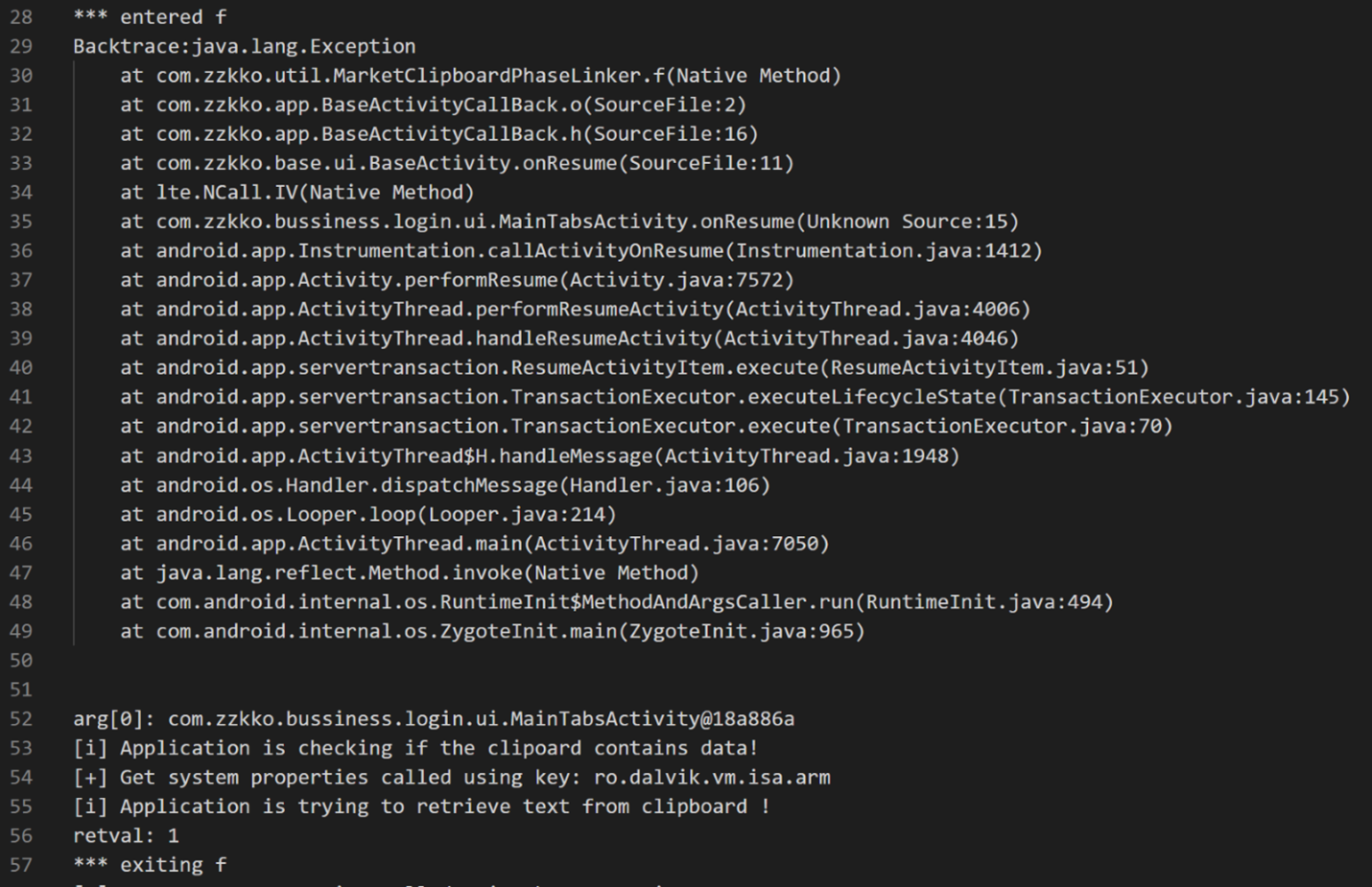 Protecting Android clipboard content from unintended exposure