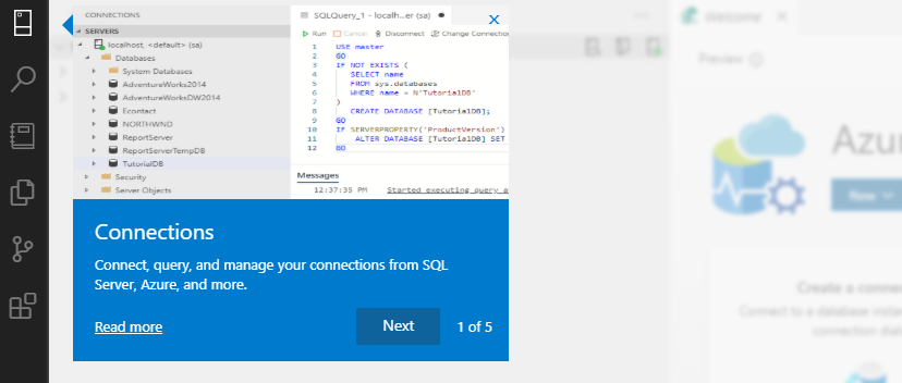 The July 2020 release of Azure Data Studio is now available - Microsoft ...