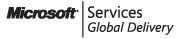 Microsoft pakalpojumu globālās piegādes logotips