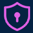 Shield Keyhole icon