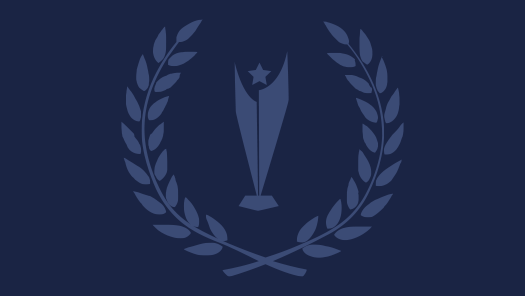 Logo de POTYA sobre un fondo azul marino