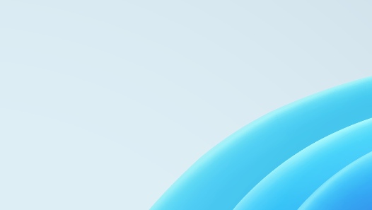 Light blue background with semicircles in the lower left corner