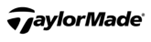 Logo noir et blanc pour TaylorMade Golf Company.
