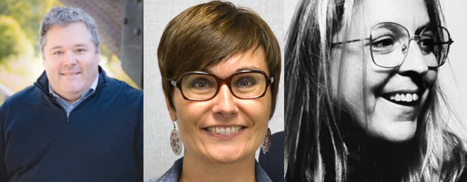 A composite image of Pelland, Clement, and Dubuisson.