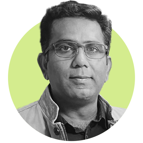 A photo of Selvaraj. 