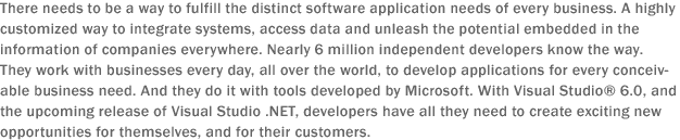 Unleashing developer creativity: New tools, new ideas, and new opportunities.