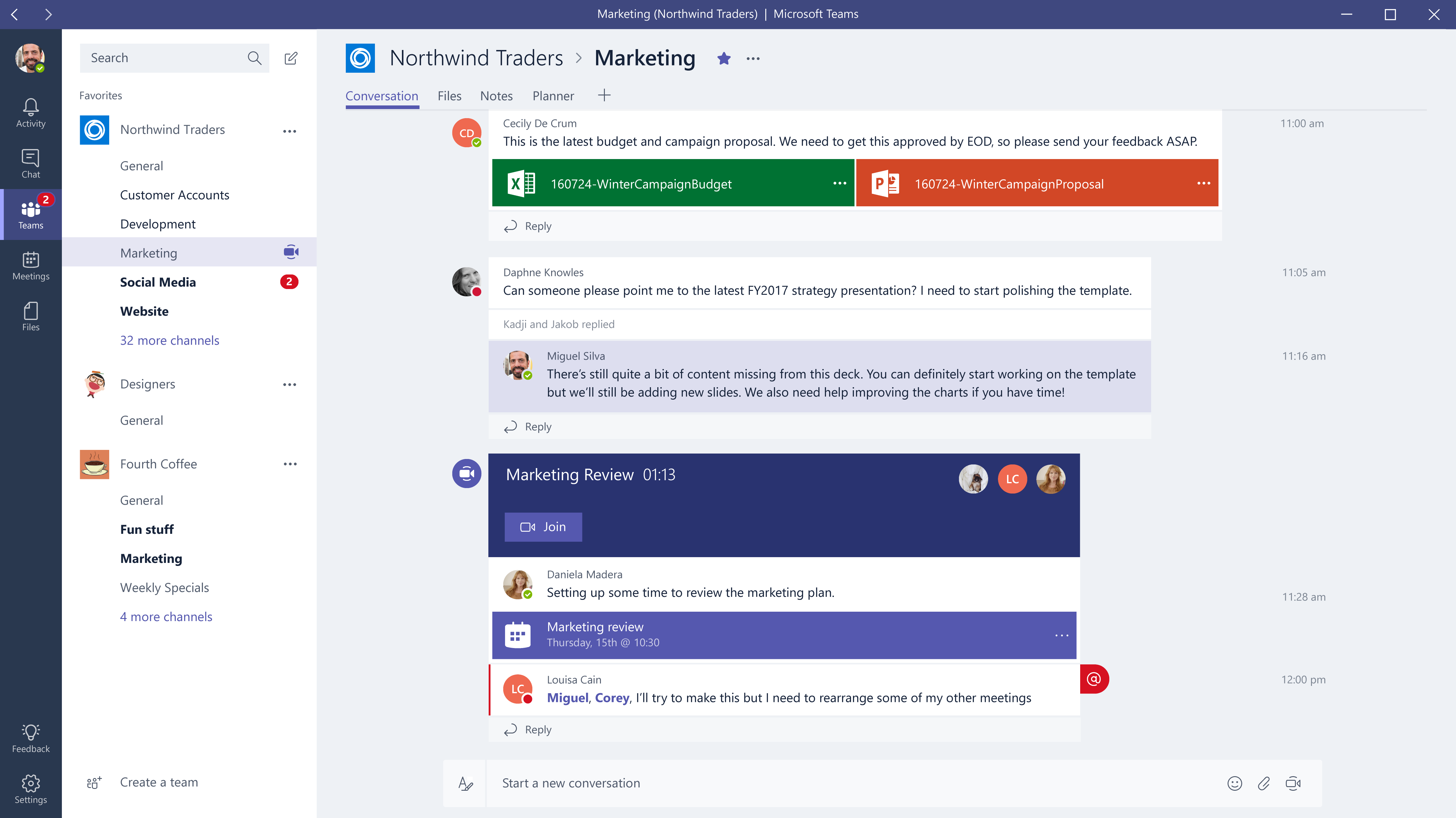 Microsoft Teams channel