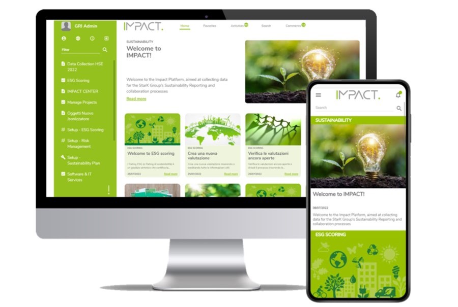 Mesa の IMPACT プラットフォームのウィンドウイメージ