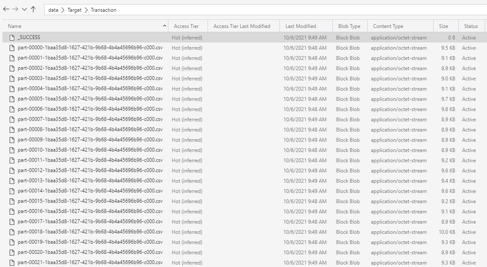 レイクデータベース ステップ7 テンプレートを作成