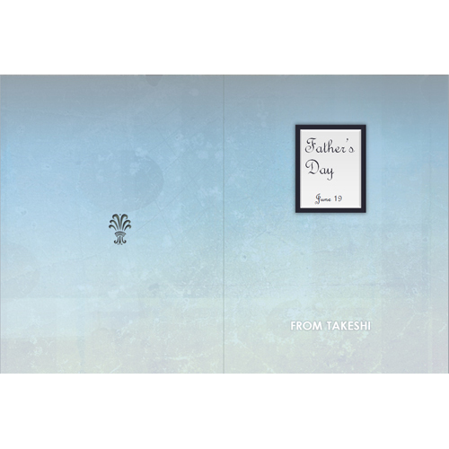 グリーティング カード (父の日・シンプル) 画面スライド-2