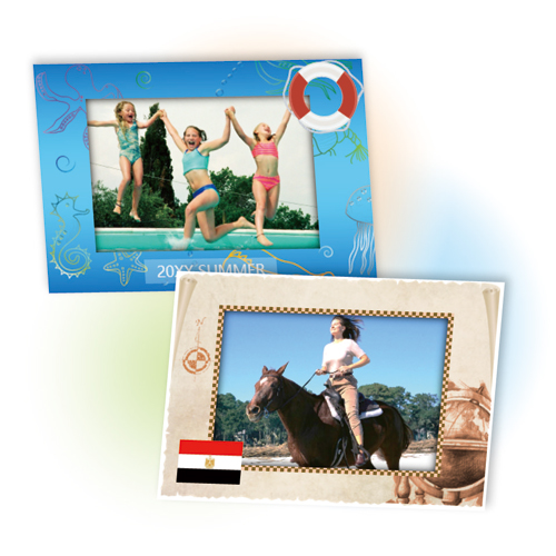 フォト フレーム (旅行) 画面スライド-1