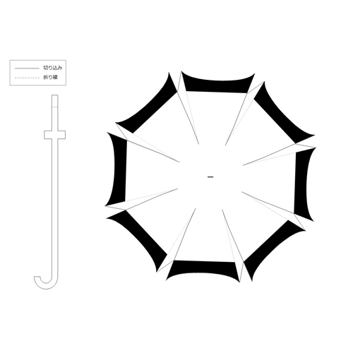 傘 (かさ) モビール 画面スライド-2