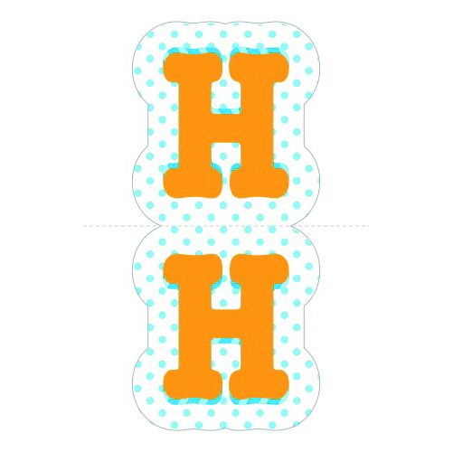 誕生日飾り (フラッグ) 画面スライド-2