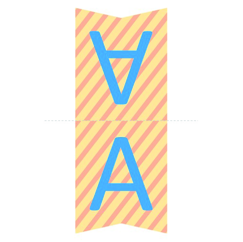 誕生日飾り (フラッグ) 画面スライド-3