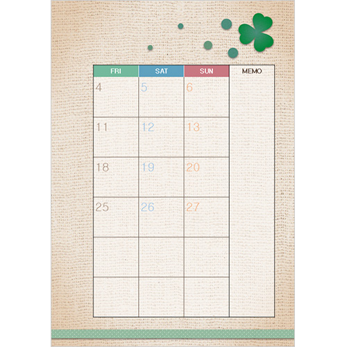 手帳リフィル (ナチュラル・A5) 画面スライド-2