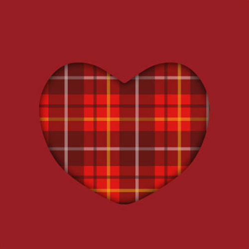 バレンタイン カード (封筒付き) 画面スライド-1