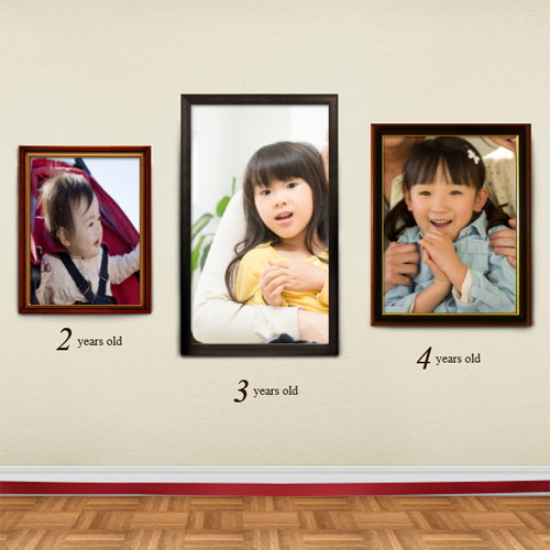 子供の成長 フォト ムービー 画面スライド-1