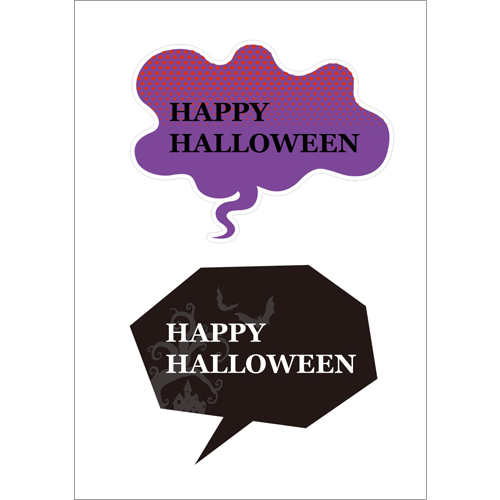 パーティ フォト プロップス (ハロウィン) 画面スライド-3