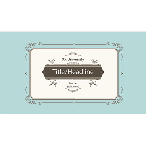 プレゼン スライド (カジュアル) 画面スライド-2